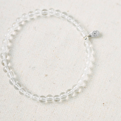 Clear Quartz Energy Bracelet by Tiny Rituals