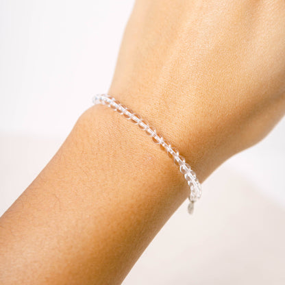 Clear Quartz Energy Bracelet by Tiny Rituals