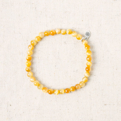 Golden Tiger Eye Energy Bracelet by Tiny Rituals