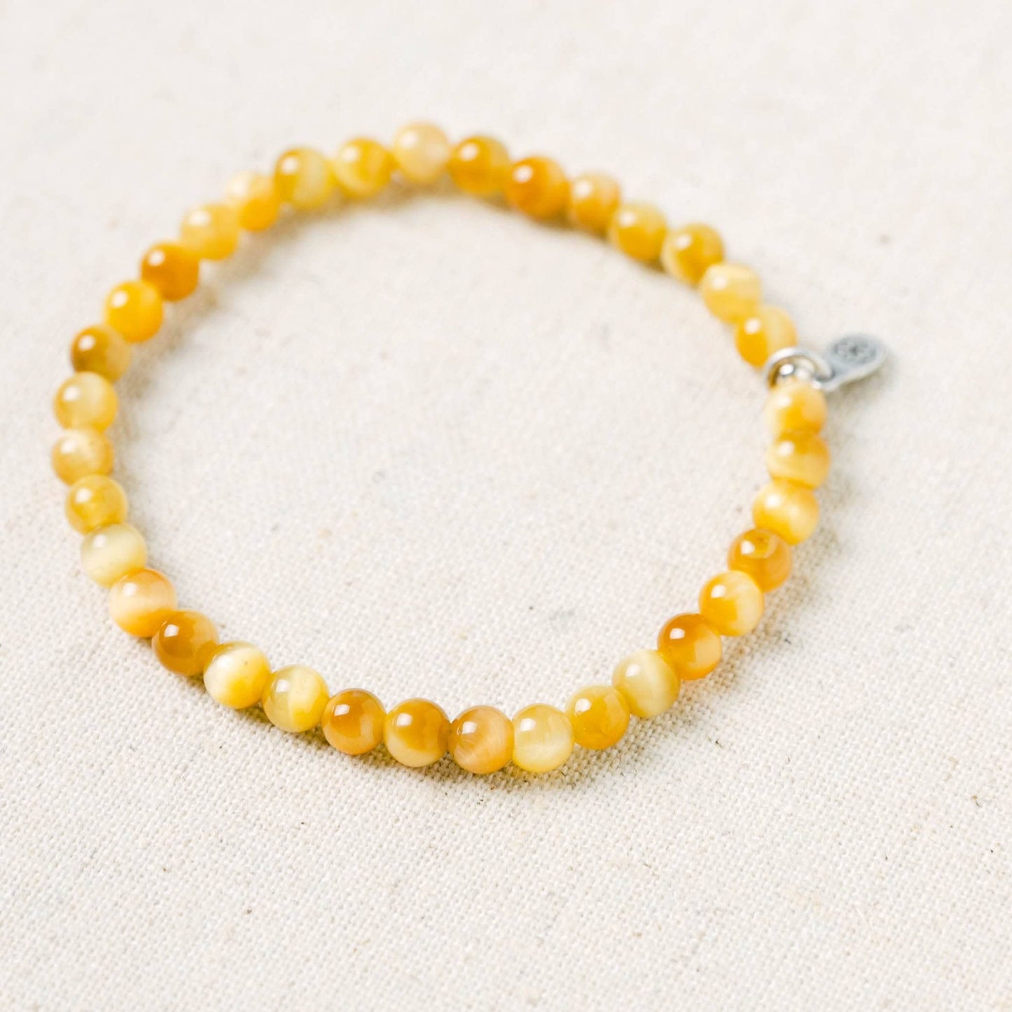 Golden Tiger Eye Energy Bracelet by Tiny Rituals