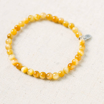 Golden Tiger Eye Energy Bracelet by Tiny Rituals