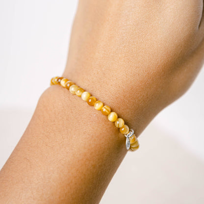 Golden Tiger Eye Energy Bracelet by Tiny Rituals