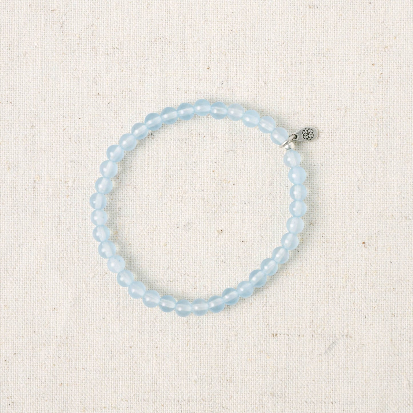 Light Blue Jade Energy Bracelet by Tiny Rituals