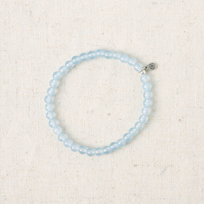 Light Blue Jade Energy Bracelet by Tiny Rituals