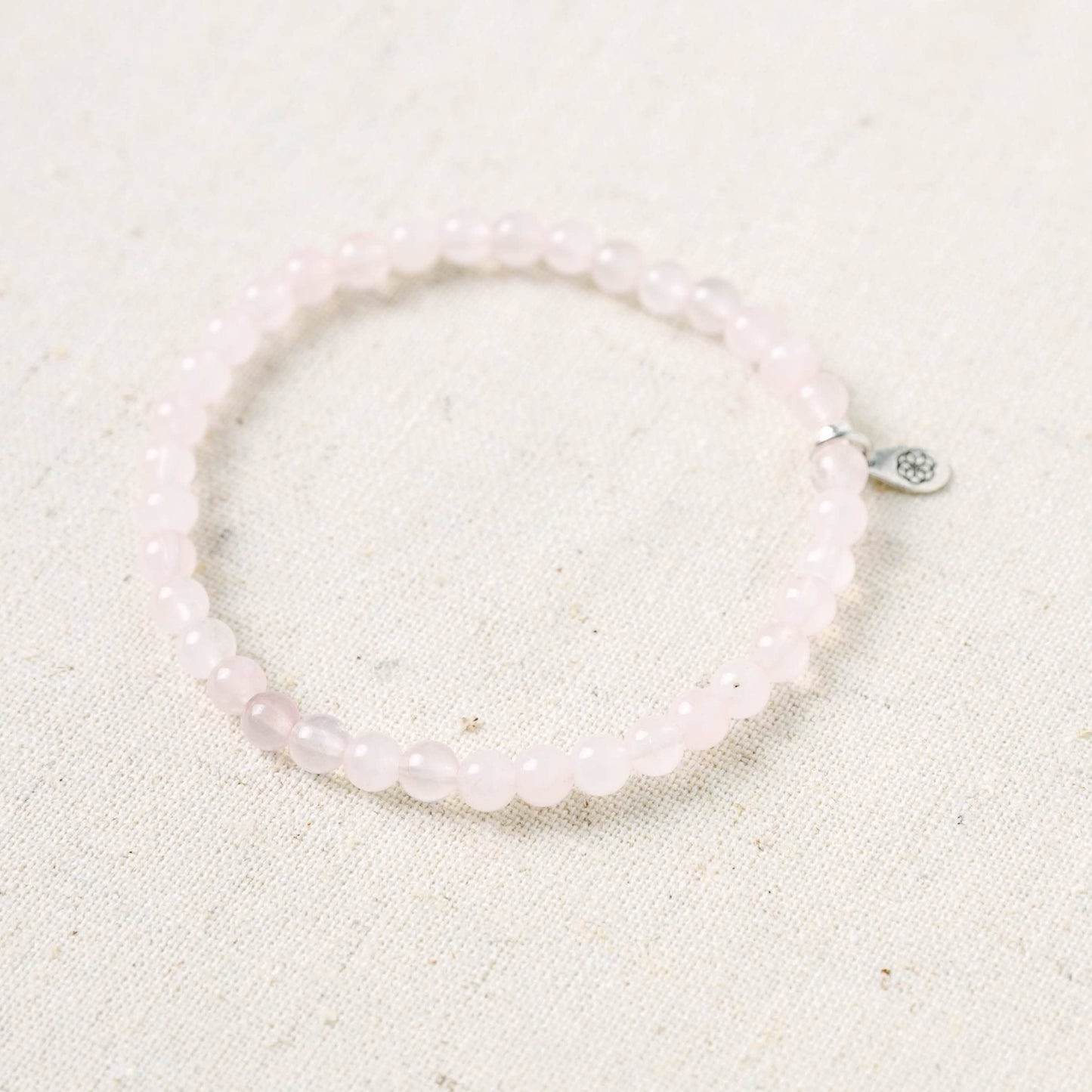 Rose Quartz Energy Bracelet by Tiny Rituals