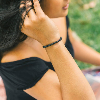 Lava Stone Energy Bracelet by Tiny Rituals