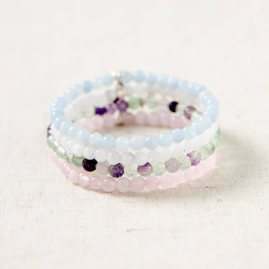 Aquarius Bracelet Set by Tiny Rituals