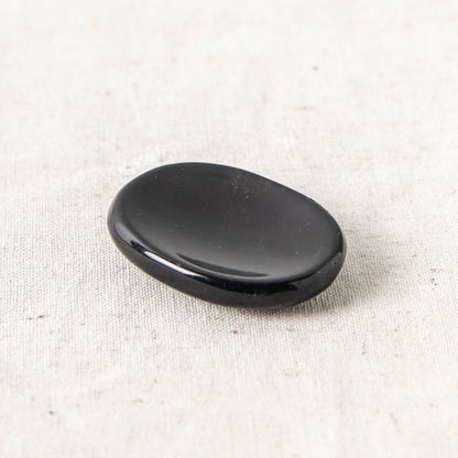 Black Obsidian Worry Stone by Tiny Rituals