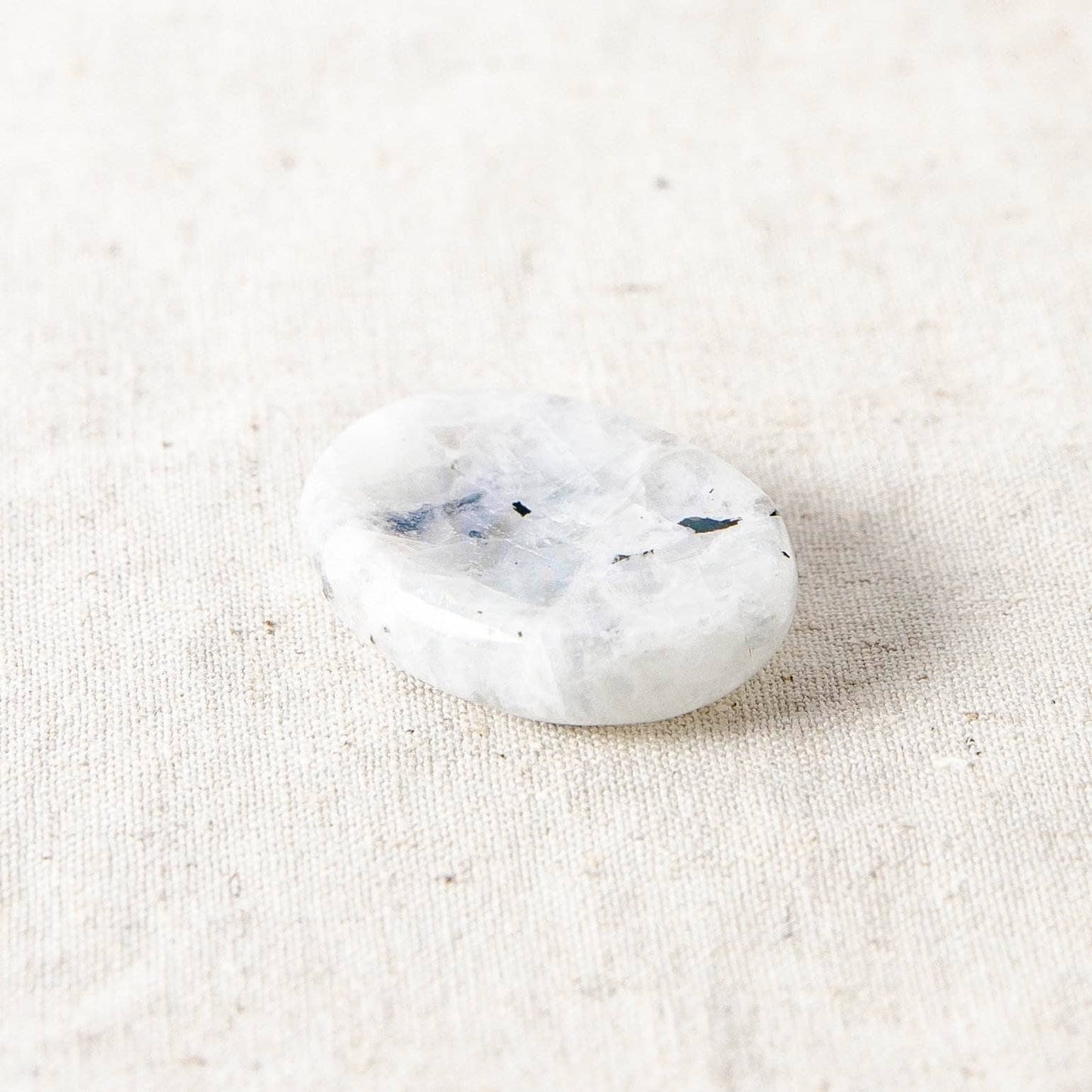 Rainbow Moonstone Worry Stone by Tiny Rituals