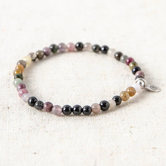 Rainbow Tourmaline Energy Bracelet by Tiny Rituals