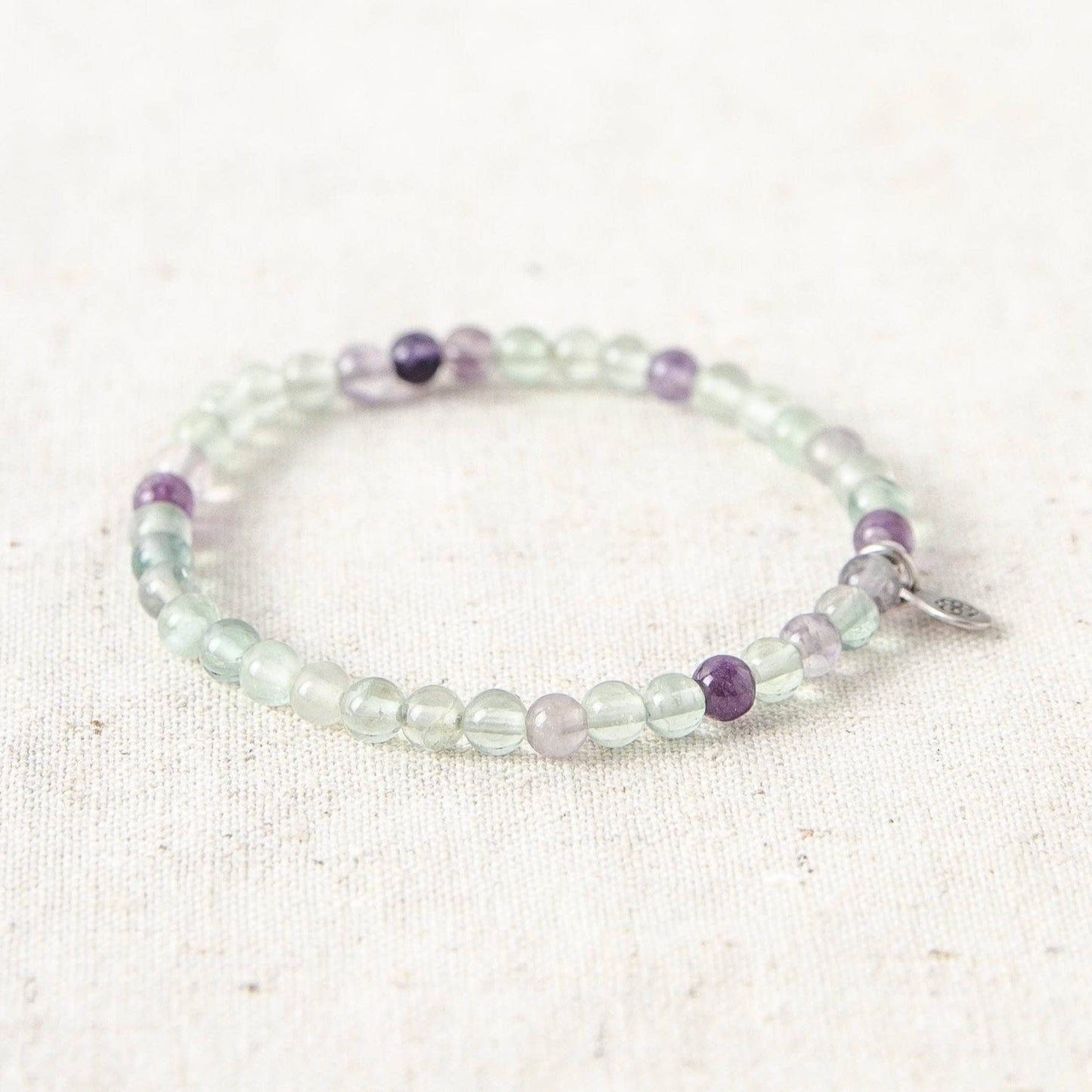 Rainbow Fluorite Energy Bracelet by Tiny Rituals