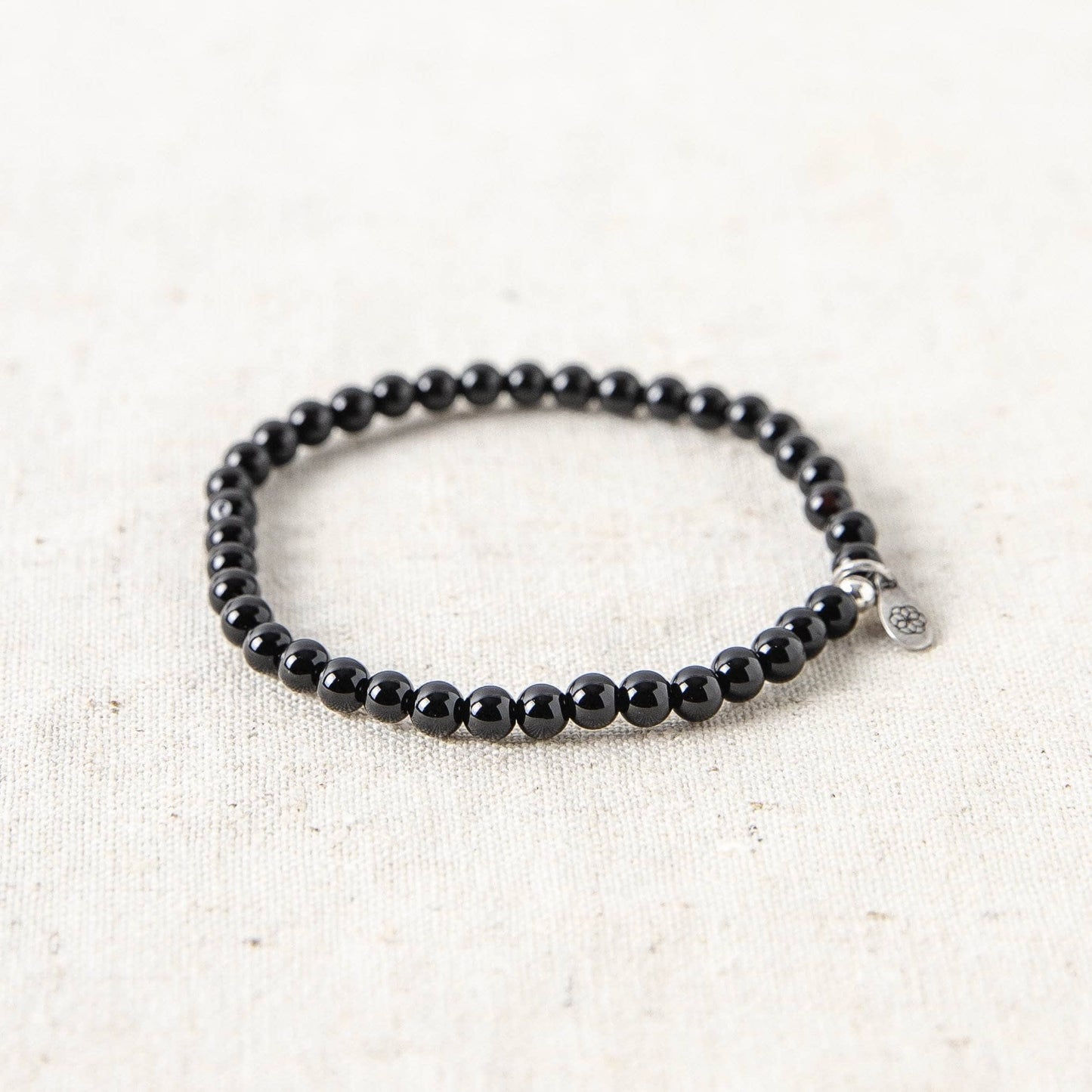 Black Agate Energy Bracelet by Tiny Rituals