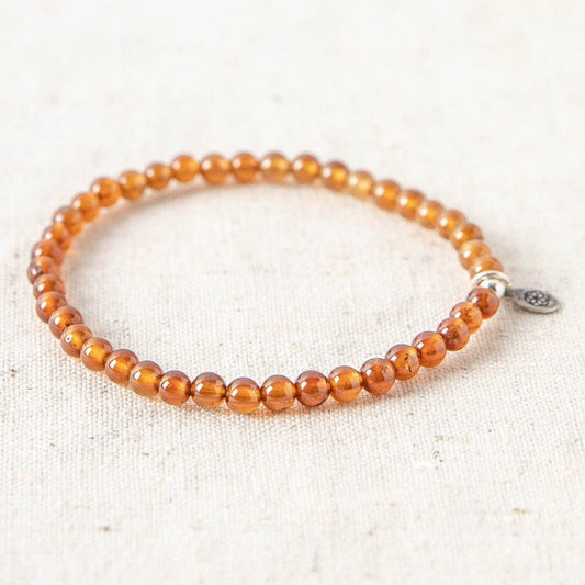 Hessonite Energy Bracelet by Tiny Rituals