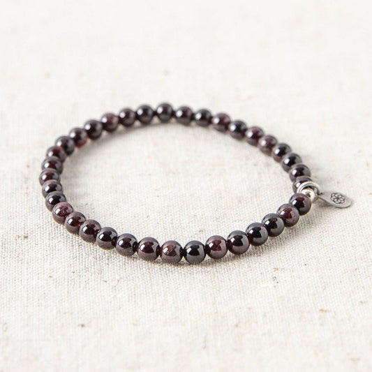 Garnet Energy Bracelet by Tiny Rituals