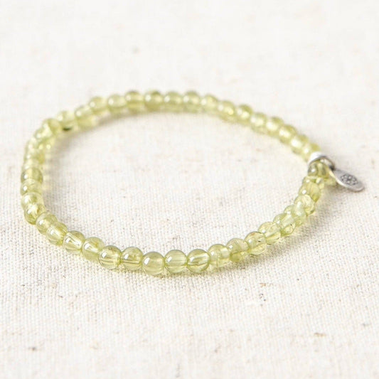 Peridot Energy Bracelet by Tiny Rituals