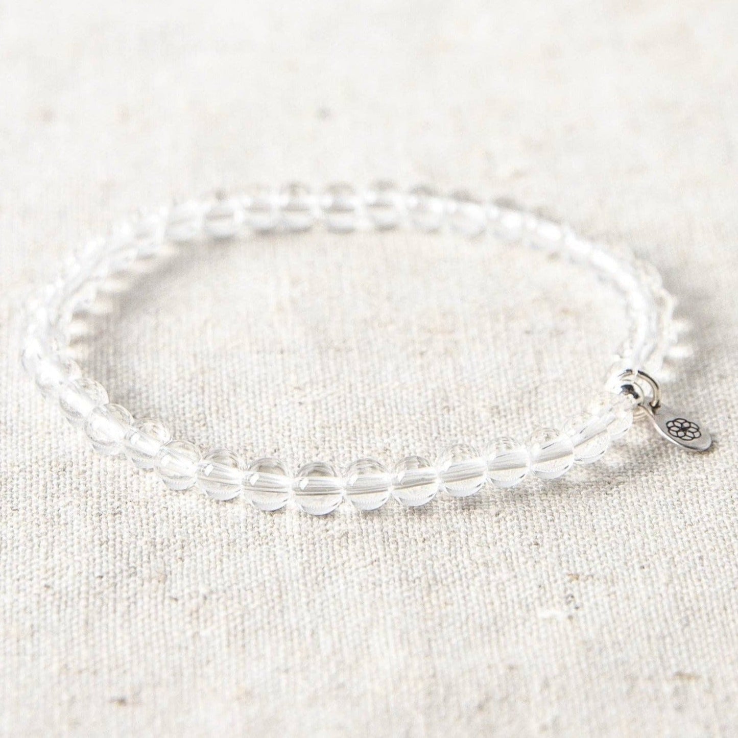 Clear Quartz Energy Bracelet by Tiny Rituals