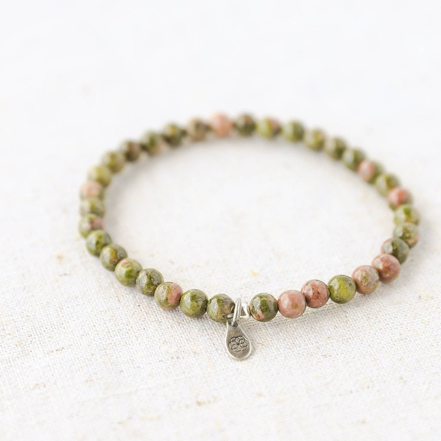 Unakite Energy Bracelet by Tiny Rituals