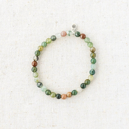 Indian Agate Energy Bracelet by Tiny Rituals