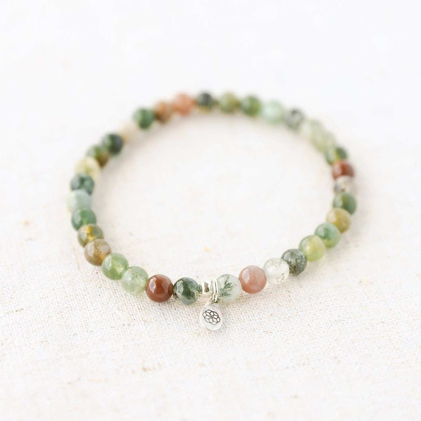 Indian Agate Energy Bracelet by Tiny Rituals