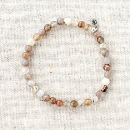 Botswana Agate Energy Bracelet by Tiny Rituals