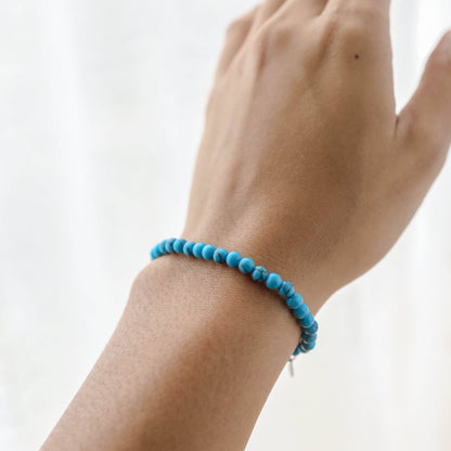 Turquoise Howlite Energy Bracelet by Tiny Rituals