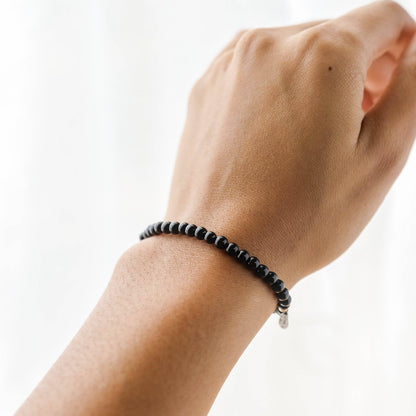 Black Agate Energy Bracelet by Tiny Rituals