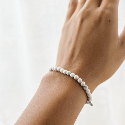 Howlite Energy Bracelet by Tiny Rituals