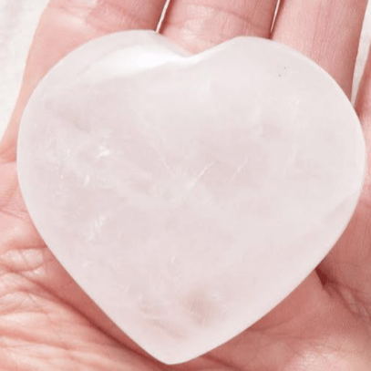 Crystal Quartz Heart by Tiny Rituals