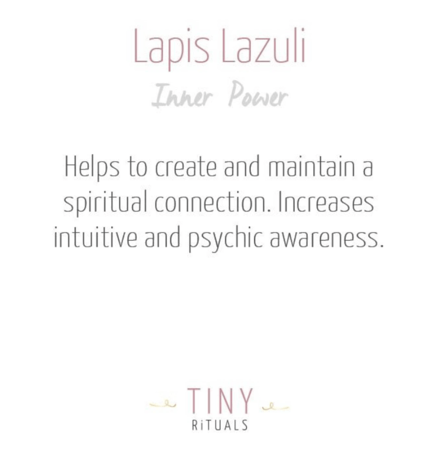 Lapis Lazuli Tower by Tiny Rituals