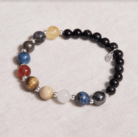 9 Planet Gemstone Energy Bracelet by Tiny Rituals