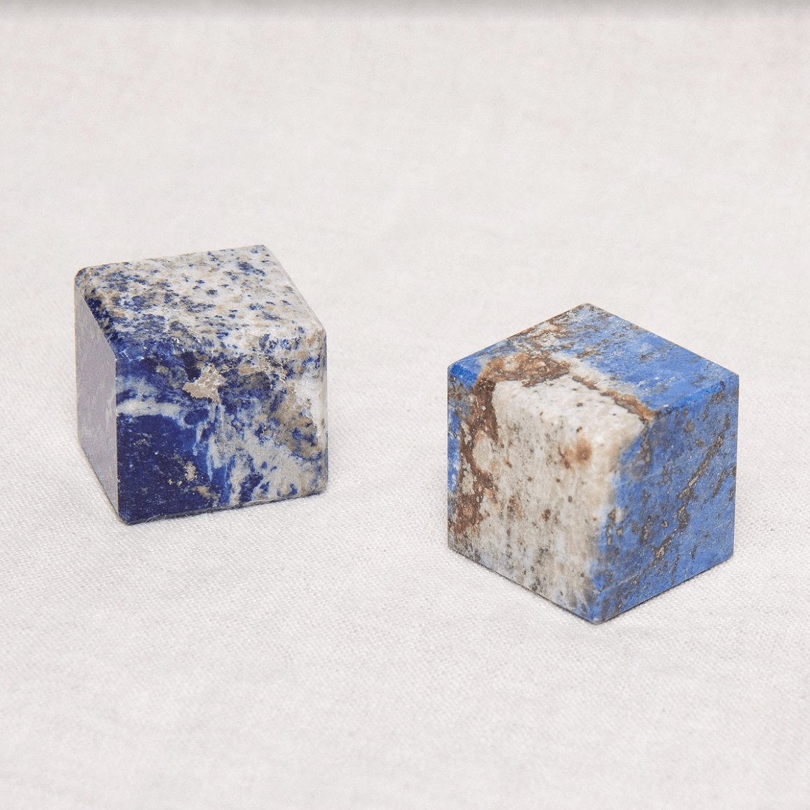 Lapis Lazuli Cube by Tiny Rituals