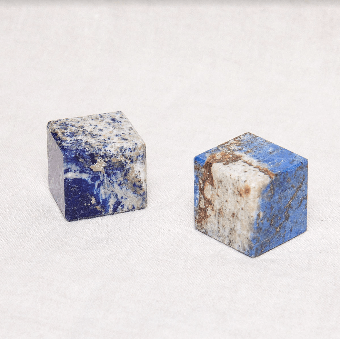 Lapis Lazuli Cube by Tiny Rituals