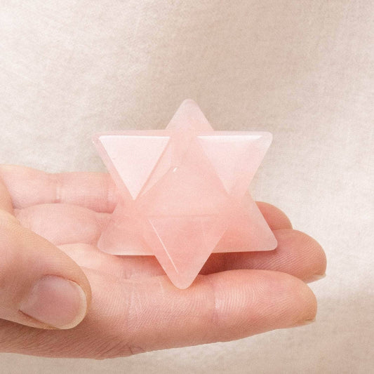 Rose Quartz Merkaba by Tiny Rituals