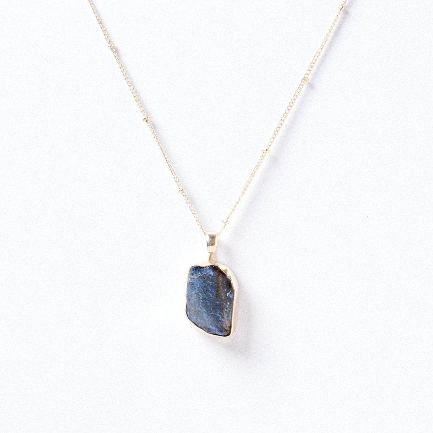 Labradorite Raw Crystal Necklace by Tiny Rituals