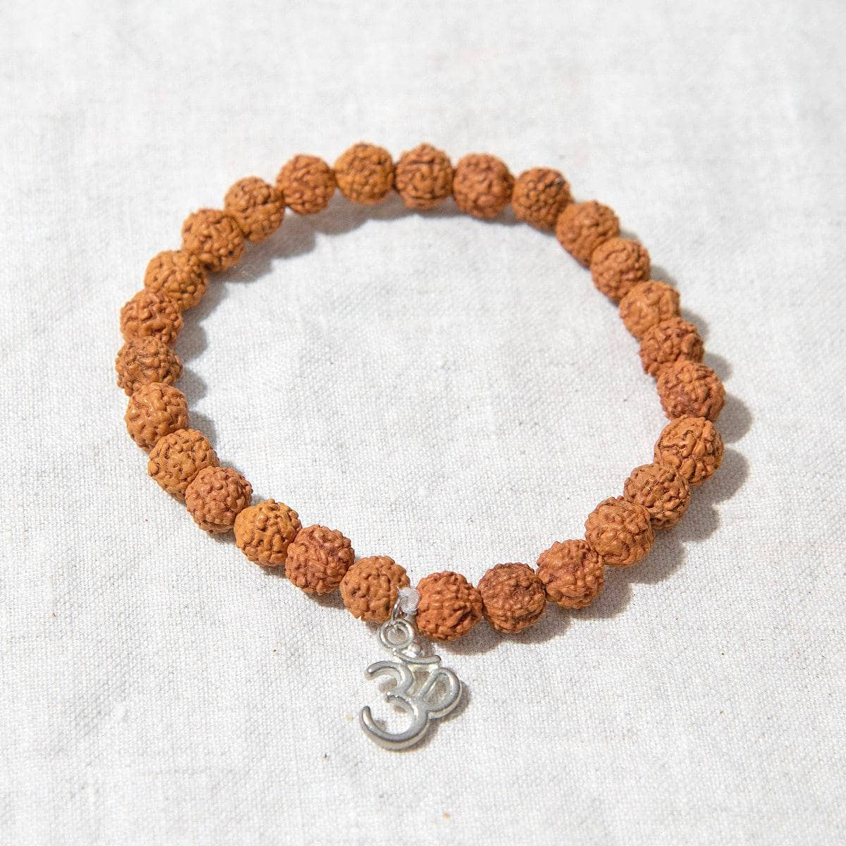 Rudraksha Om Bracelet by Tiny Rituals