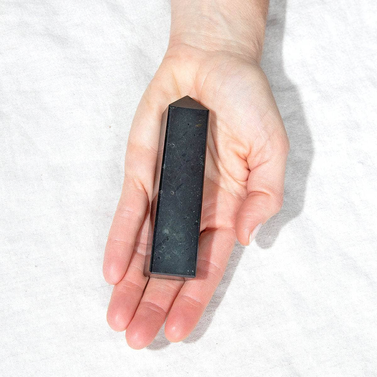 Black Tourmaline Tower by Tiny Rituals