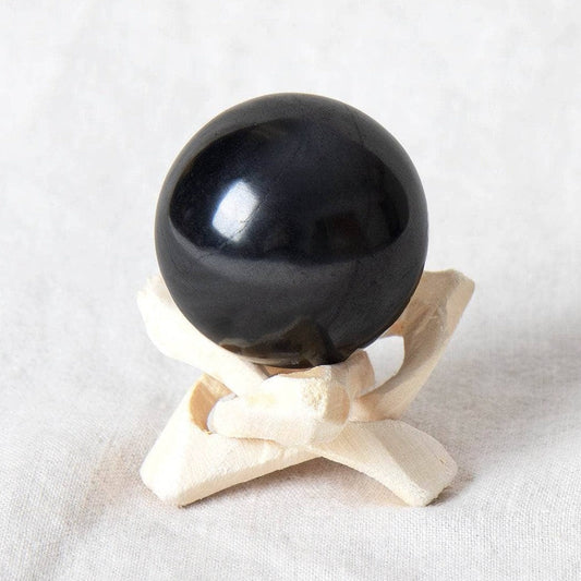 Shungite Sphere w/Tripod by Tiny Rituals