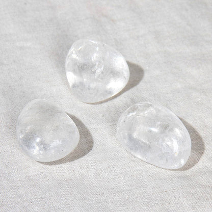 Clear Quartz Stone Set by Tiny Rituals