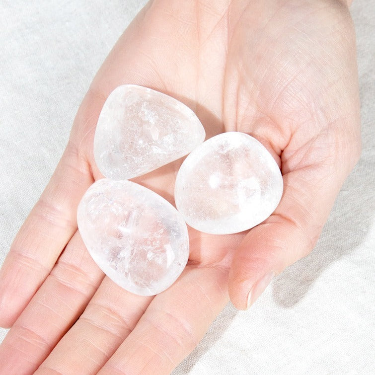 Clear Quartz Stone Set by Tiny Rituals