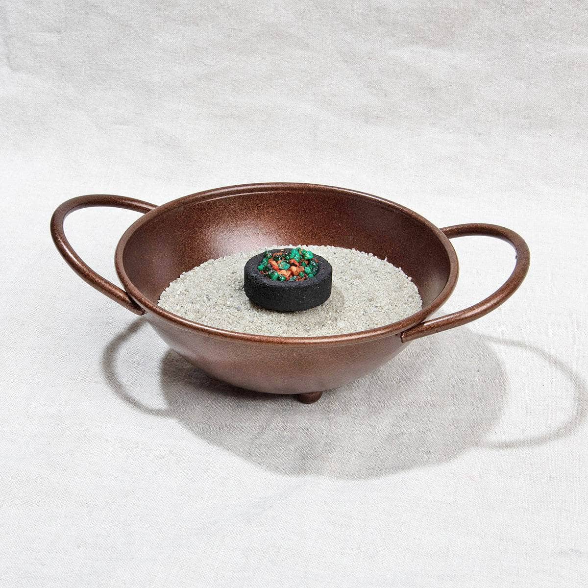 Antique Copper Smudge Bowl Kit by Tiny Rituals