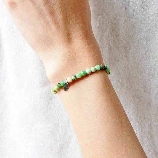 Chrysoprase Jasper Energy Bracelet by Tiny Rituals