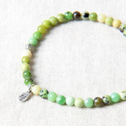 Chrysoprase Jasper Energy Bracelet by Tiny Rituals