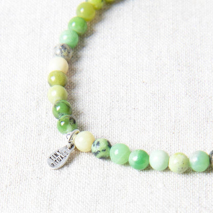 Chrysoprase Jasper Energy Bracelet by Tiny Rituals