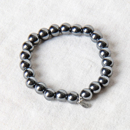 Hematite Energy Bracelet 8mm by Tiny Rituals