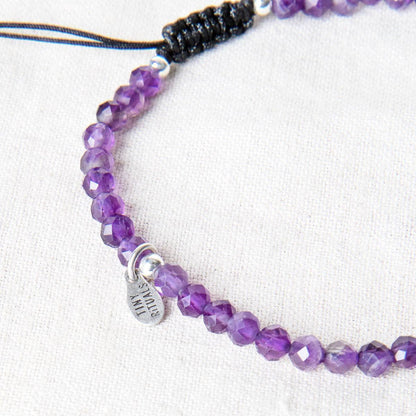 Amethyst Energy Anklet by Tiny Rituals