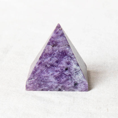 Lepidolite Pyramid by Tiny Rituals