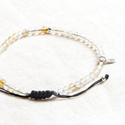 Citrine Energy Anklet by Tiny Rituals