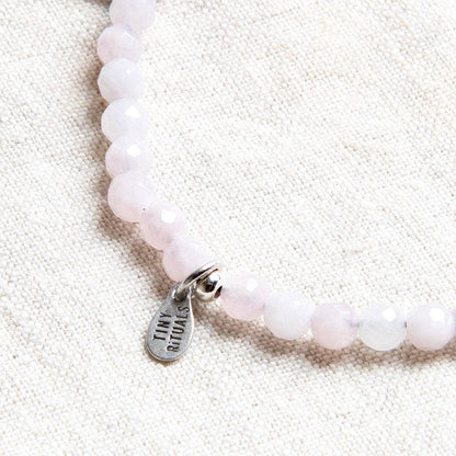 Rose Quartz Energy Anklet by Tiny Rituals