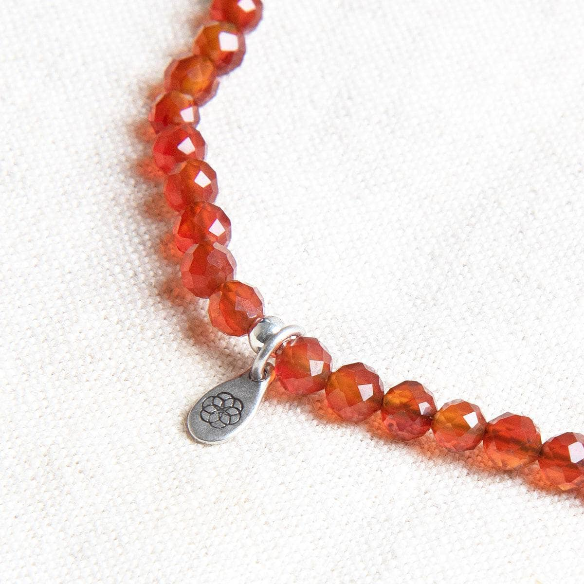 Carnelian Energy Anklet by Tiny Rituals