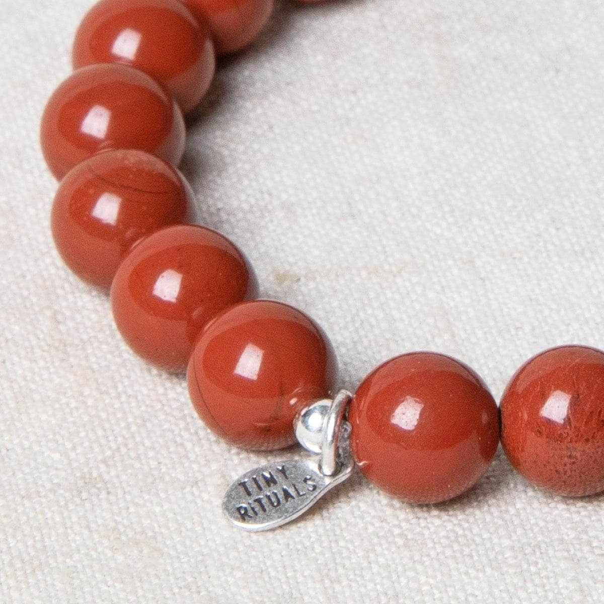 Red Jasper Energy Bracelet 8mm by Tiny Rituals